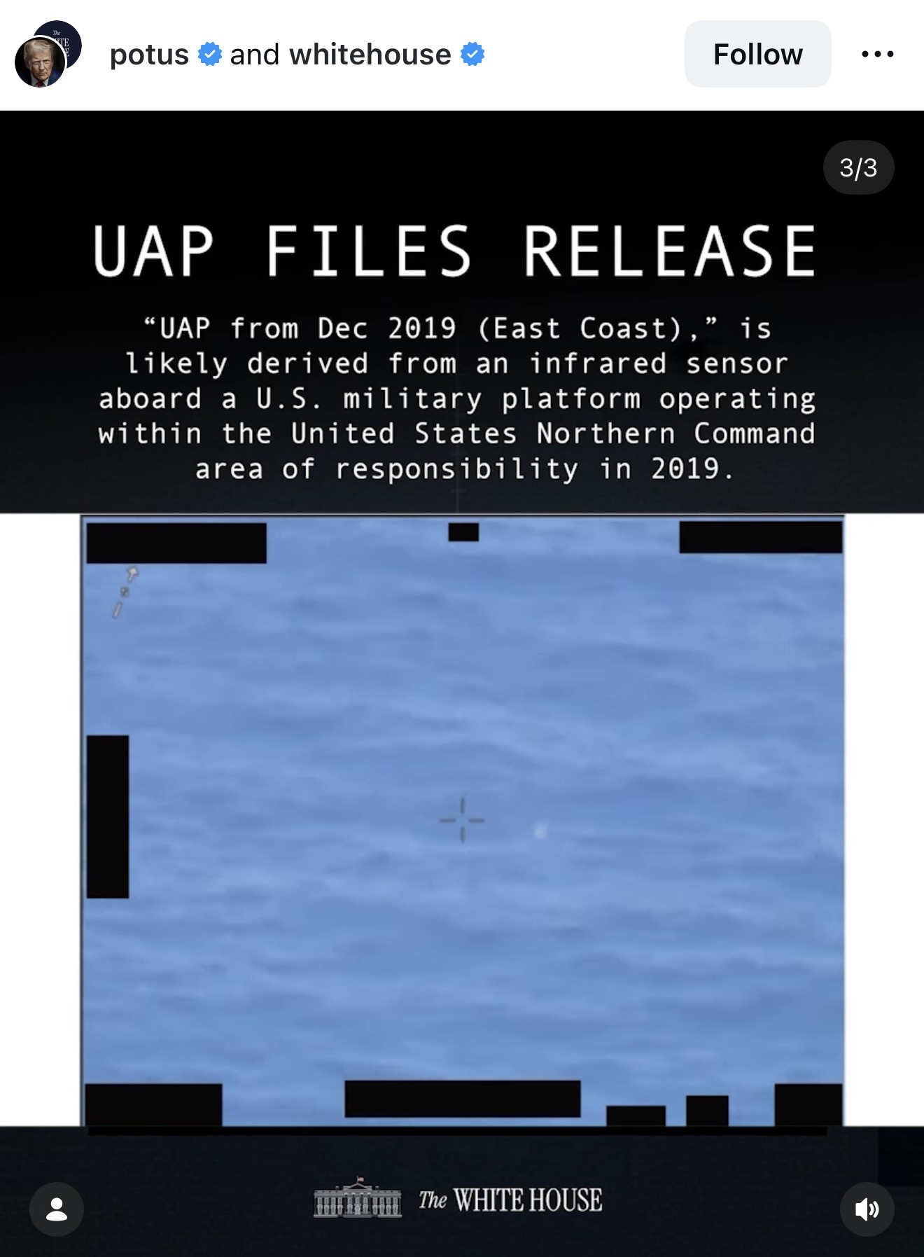 East Coast UAP — December 2019